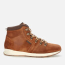 Barbour Men's Mills Suede Hiking Style Boots - Rust
