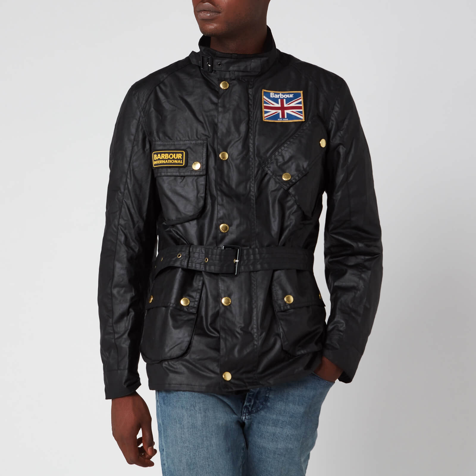 barbour limited edition union jack jacket