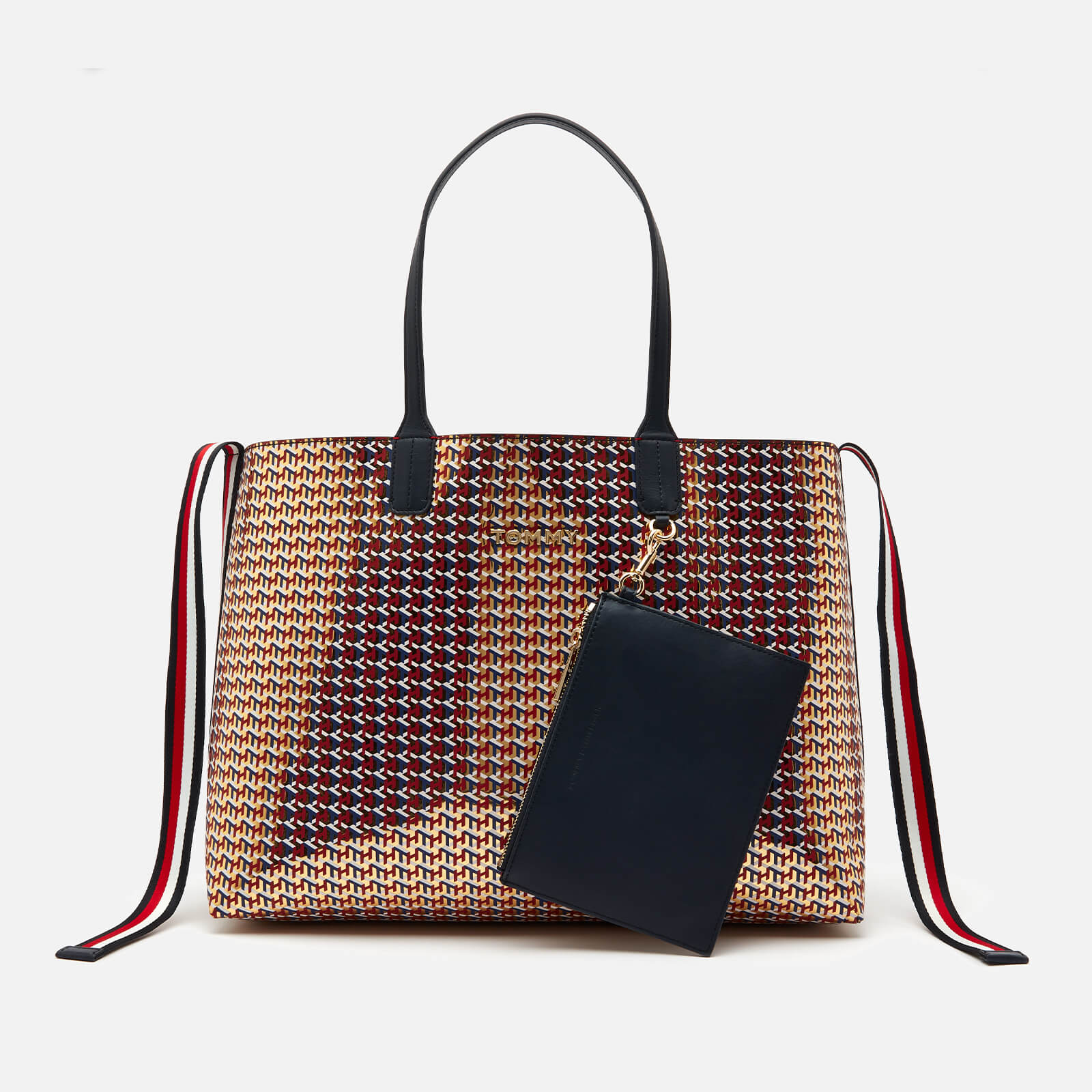 tommy hilfiger metallic bag