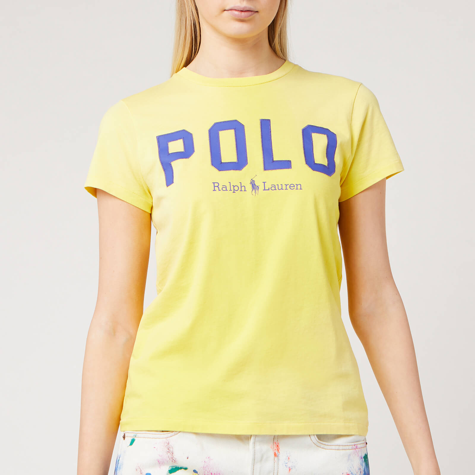 polo ralph lauren crew neck t shirt womens