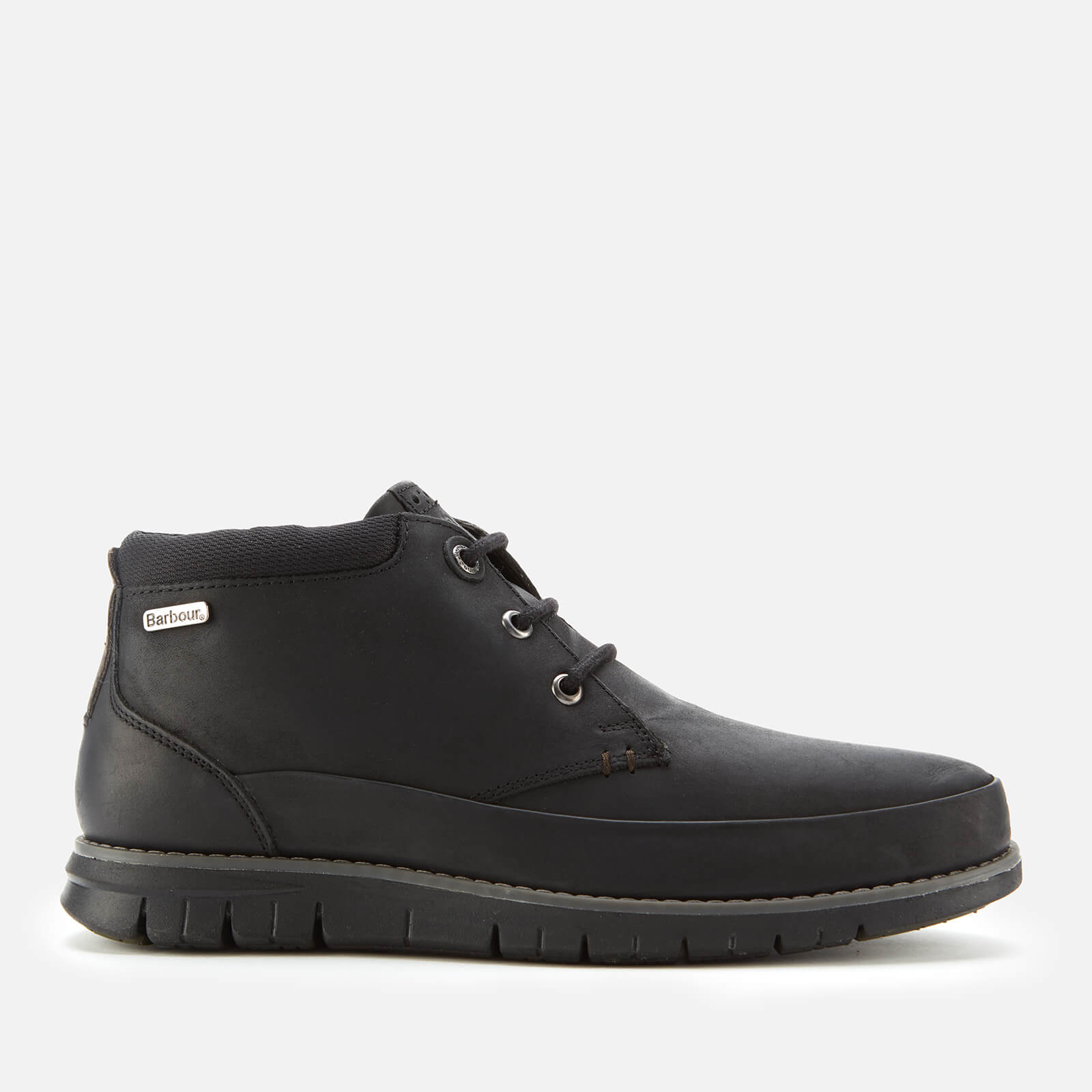 barbour black chukka boots