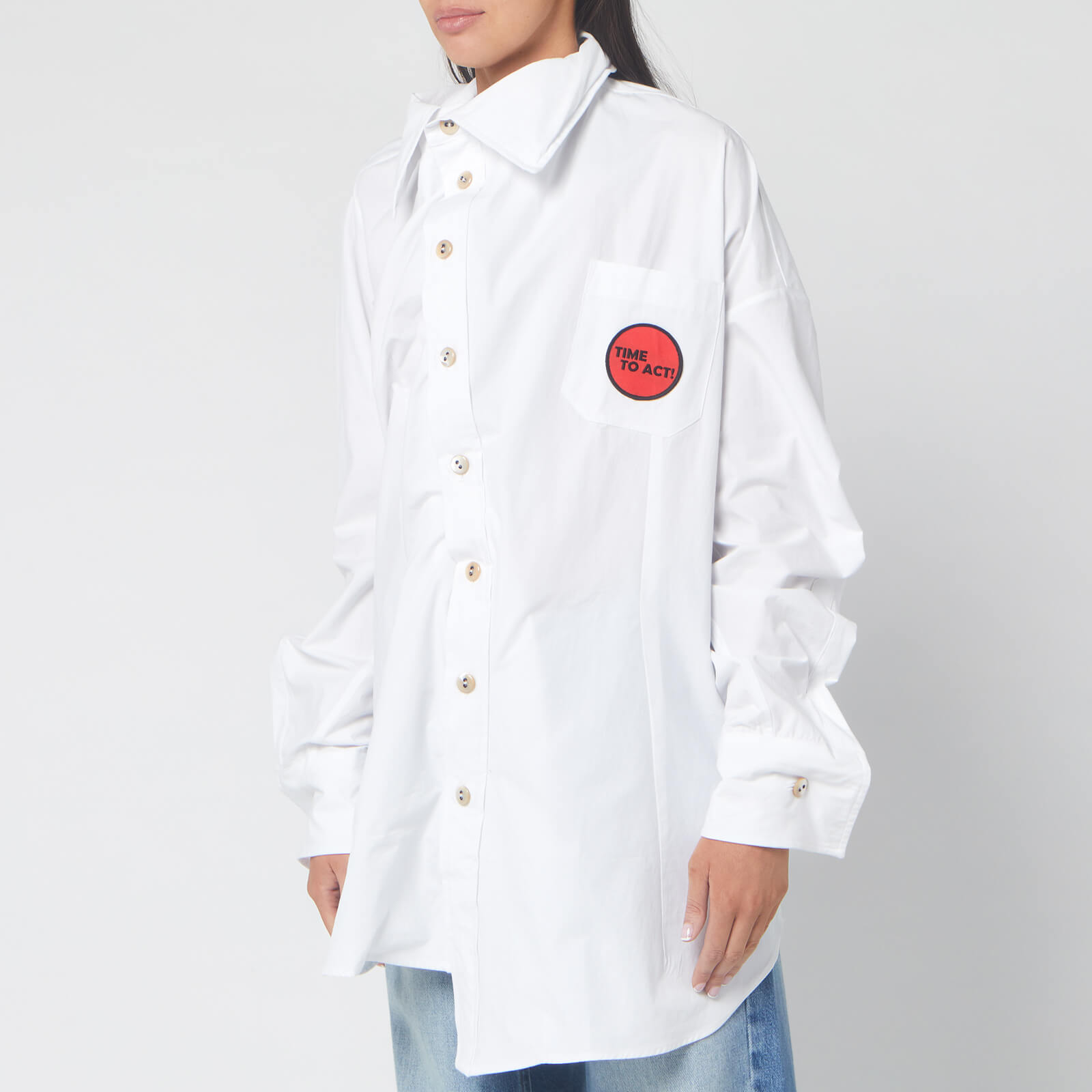 Vivienne Westwood Women S Chaos Shirt Optical White Free Uk Delivery Available