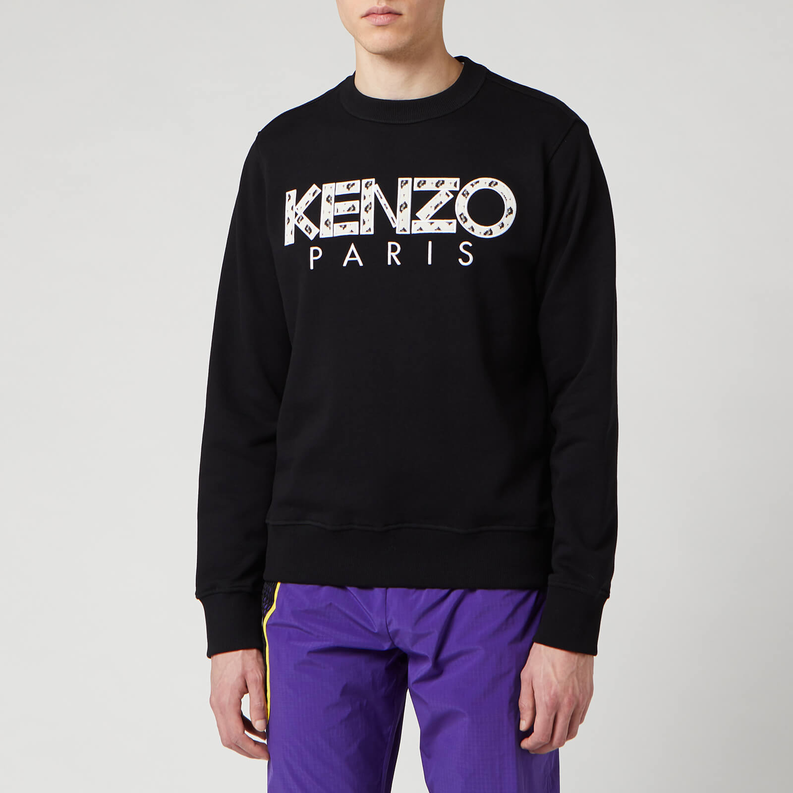 kenzo classic paris sweatshirt black