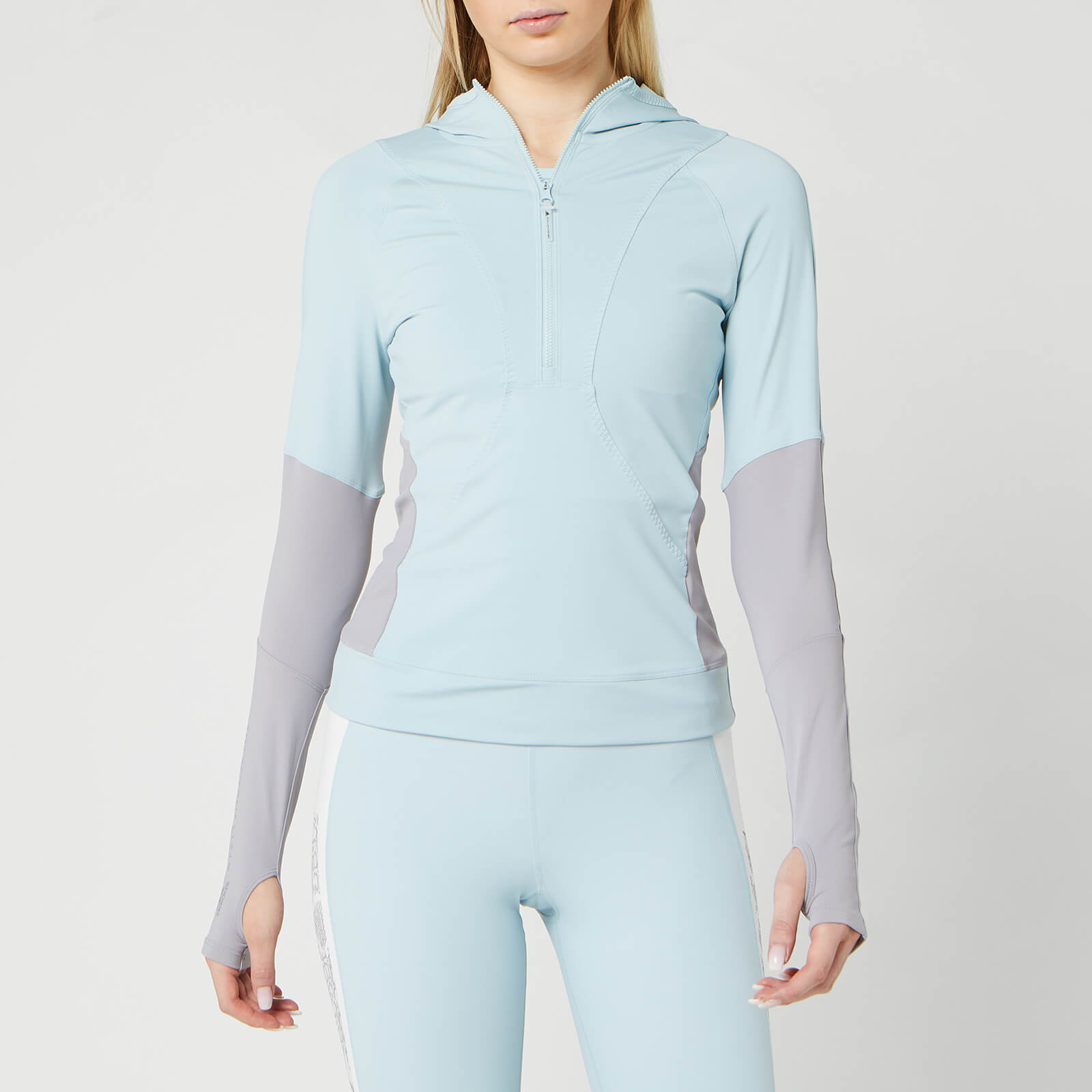 long sleeve hooded top