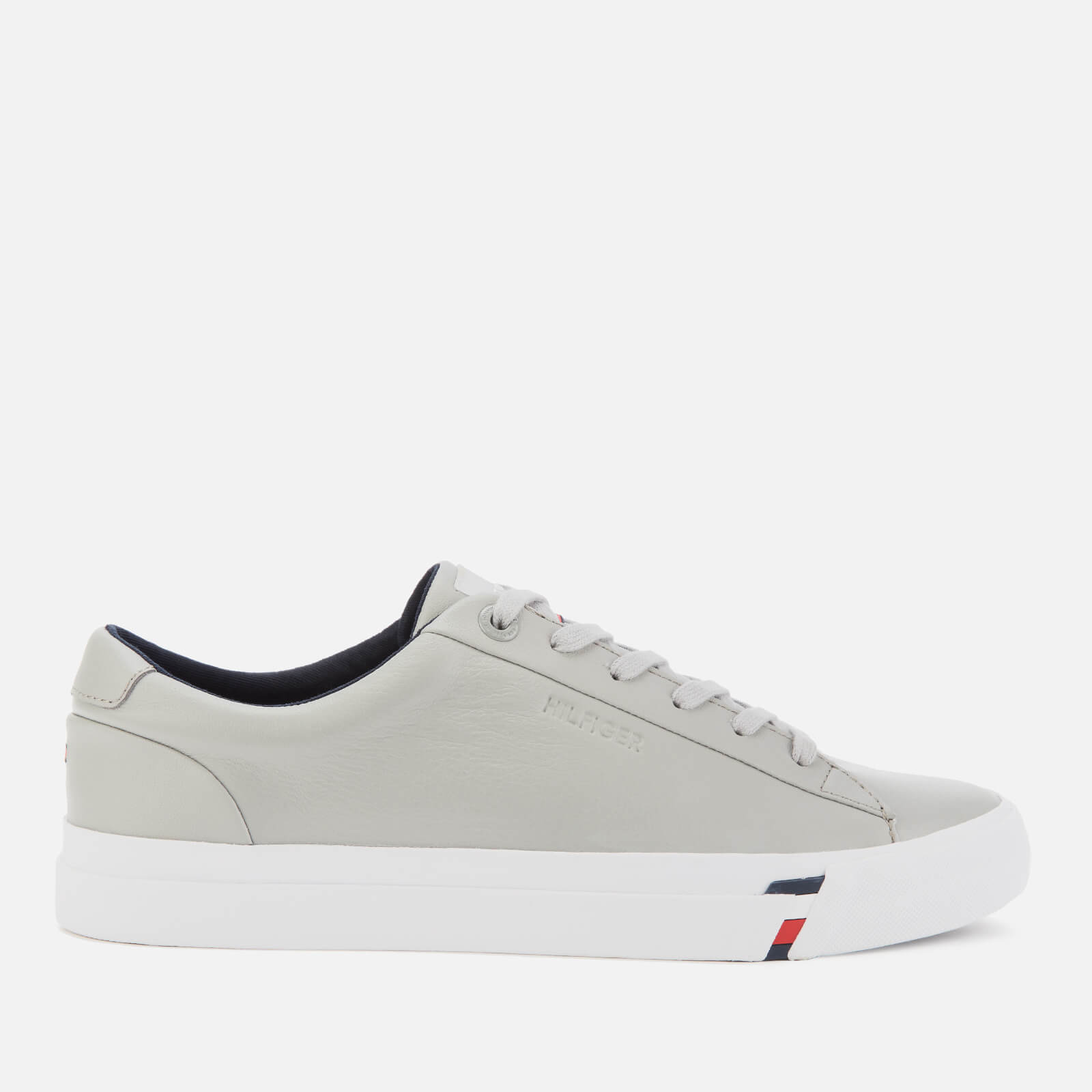 tommy hilfiger corporate leather trainers