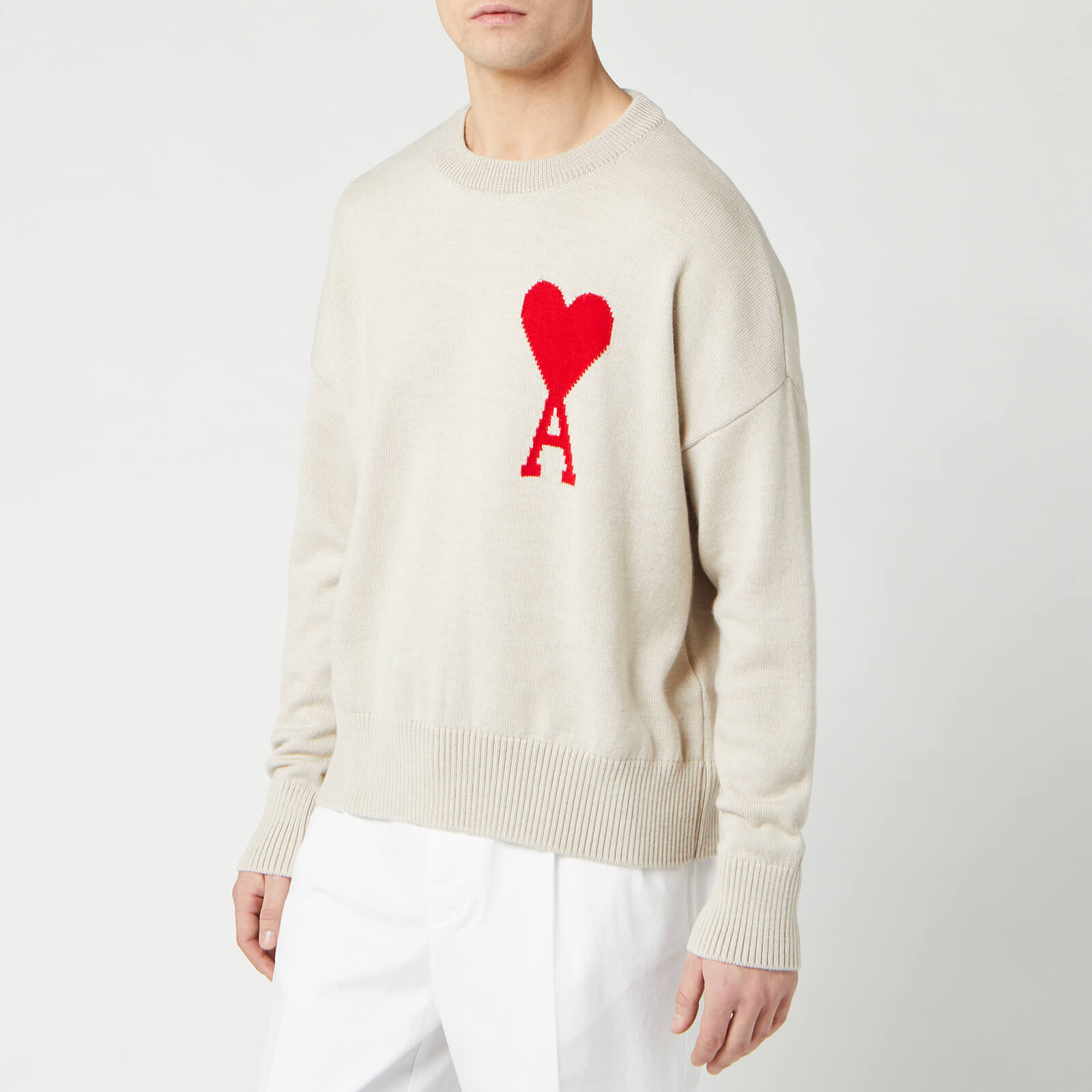 ami intarsia sweater