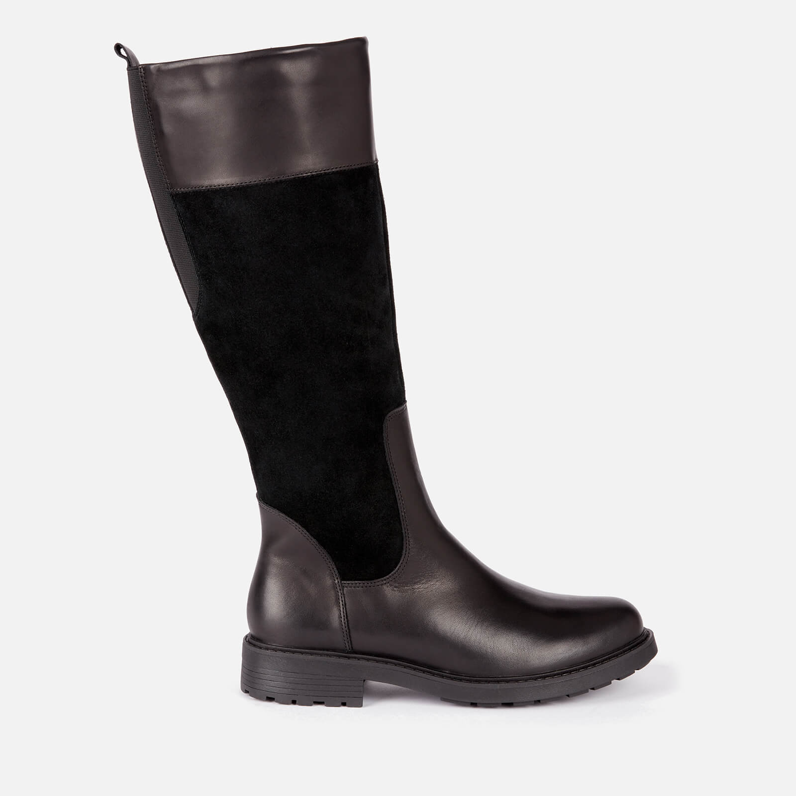 clarks orinoco knee high leather boots