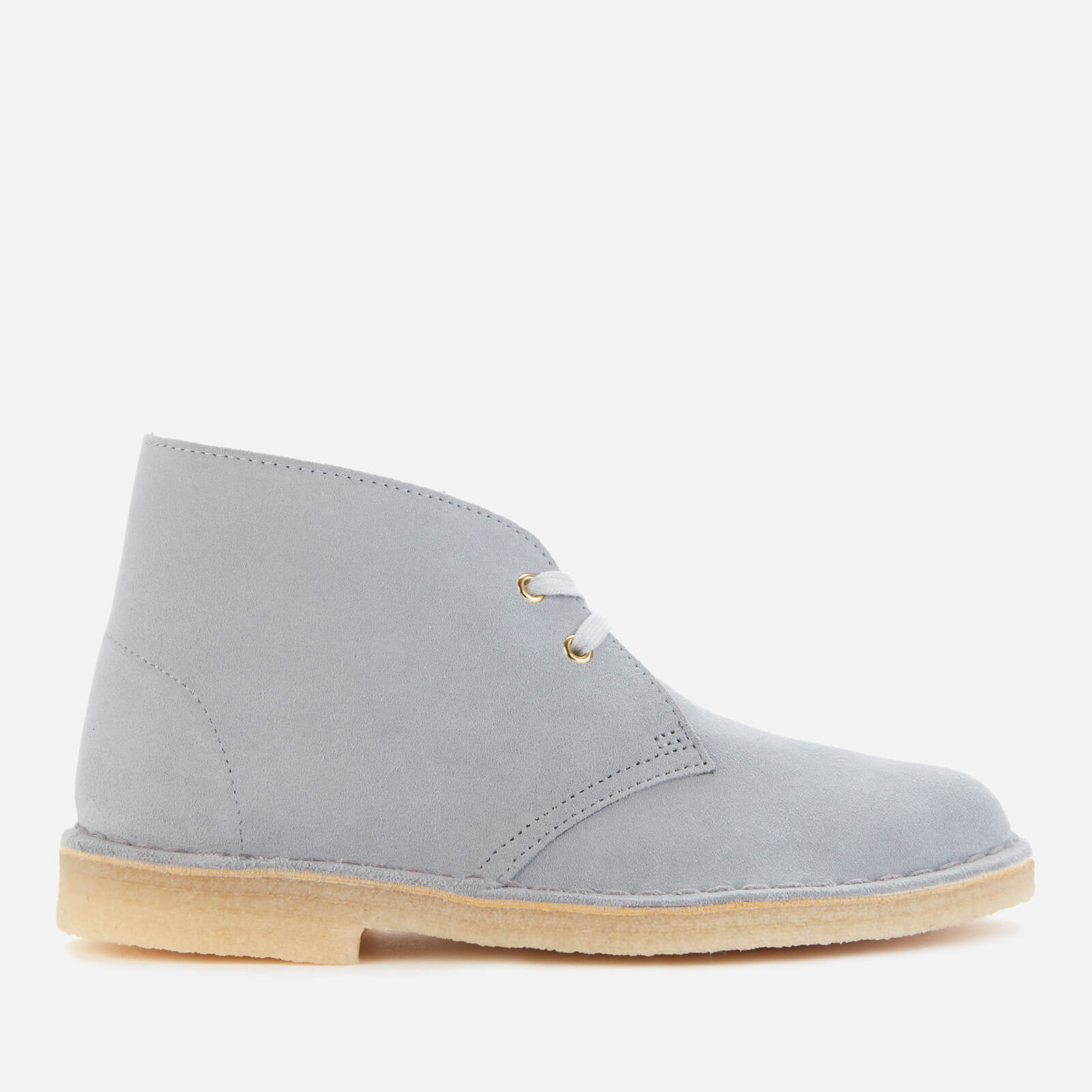 clarks desert boots womens grey