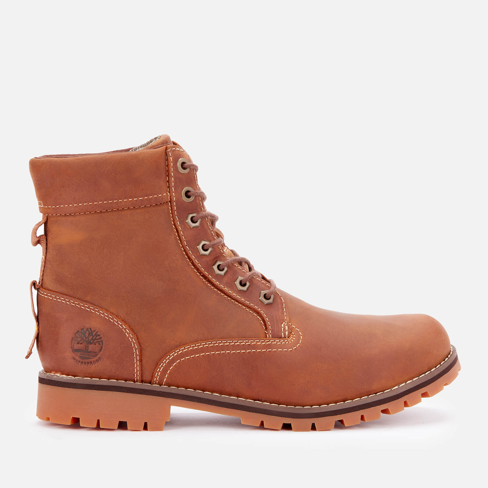rust timberland boots