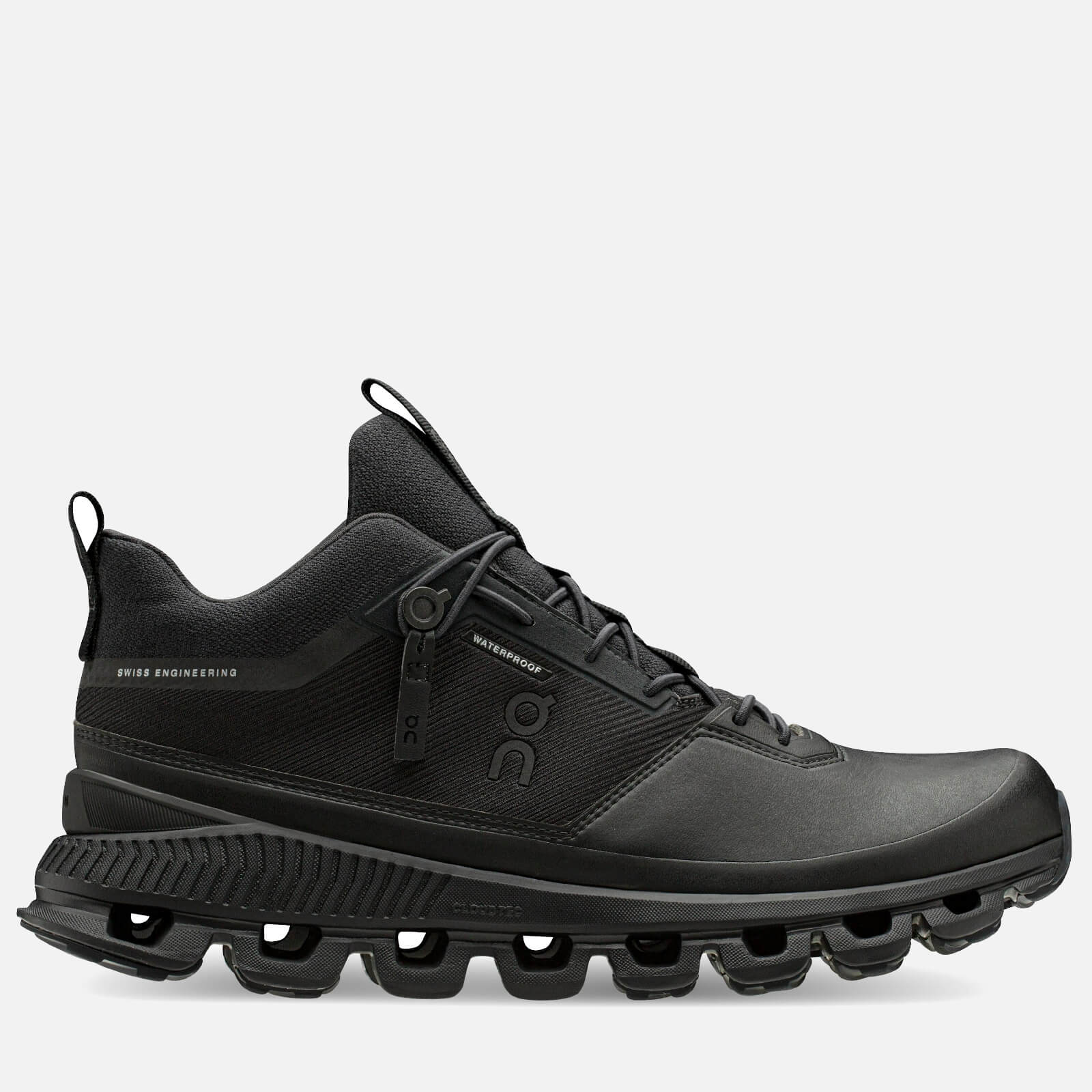 all black waterproof trainers