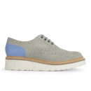 Grenson Women's Emily Suede Brogues - Grey