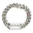 McQ Alexander McQueen Chunky Chain Bracelet - Shiny Silver