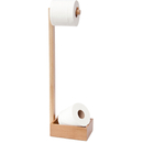 Wireworks Mezza Natural Oak Freestanding Roll Holder