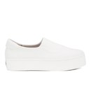 Opening Ceremony Women's Slip On Platform Sneakers - White