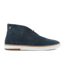 Lyle & Scott Men's Brack Suede Chukka Boots - New Navy