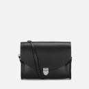 The Cambridge Satchel Company Women's Large Push Lock Cross Body Bag - Black