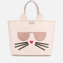 Karl Lagerfeld Women's K/Kocktail Choupette Shopper Bag - Sea Shell
