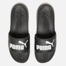 Puma Popcat Slide Sandals - Black/Black/White