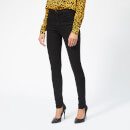 J Brand Maria High Rise Skinny Jeans - Seriously Black