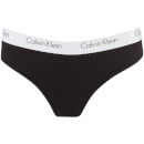 Calvin Klein Women's Ck One Logo Thong - Black