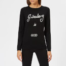 Bella Freud Women's Ginsberg is God Jumper - Black