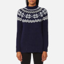 Barbour Heritage Women's Deep Blue Jumper - Blue