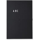 Design Letters A3 Message Board - Black