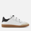 Isabel Marant Women's Beth Leather Triple Strap Trainers - White