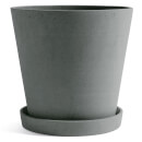 HAY Flowerpot with Saucer - Extra Large - Green