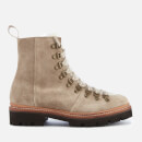 Grenson Women's Nanette Suede Hiking Style Boots - Maple