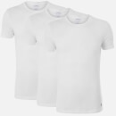Polo Ralph Lauren Men's 3 Pack Short Sleeve Crew Neck T-Shirt - White