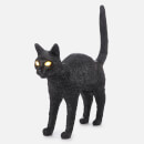 Seletti Jobby The Cat Lamp - Black