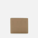 Maison Margiela Men's Logo Leather Bi Fold Wallet - Fossil