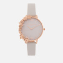 Olivia Burton Women's Case Cuffs Watch - Blush & Rose Gold