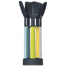 Joseph Joseph Elevate Light Silicone Utensil Carousel 5 Piece Set - Opal