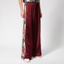 Golden Goose Deluxe Brand Women's Sophie Trousers - Burgundy/Flower Band
