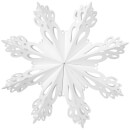 Broste Copenhagen Paper Snowflake Christmas Decoration - Large - White