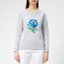 KENZO Women's Fitted Sweatshirt - Pale Grey