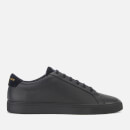 Kurt Geiger London Men's Donnie Leather Cupsole Trainers - Black