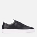 Grenson Men's Sneaker 1 Leather Cupsole Trainers - Black