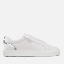 Karl Lagerfeld Men's Karl Leather Slip-On Trainers - White