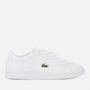 Lacoste Kids' Carnaby Evo 119 7 Low Top Trainers - White/White