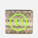 Maison Margiela Men's Snake and Fluro Bifold Wallet - Roccia/Giallo Fluo