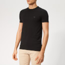 Emporio Armani Men's Small Logo T-Shirt - Black