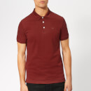 Emporio Armani Men's Basic Regular Fit Polo Shirt - Burgundy