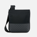 Emporio Armani Men's Small Flat Messenger - Black/Navy