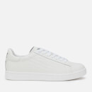 Emporio Armani EA7 Men's Eagle Court Trainers - White/White