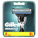 Gillette Mach 3 Razor Blades Refill, 8 Pack Gillette Mach 3 Razor Blades Refill, 8 Pack