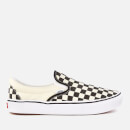 Vans ComfyCush Classic Slip-On Trainers - Checkerboard/True White