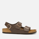 Birkenstock Men's Milano Double Strap Sandals - Dark Brown